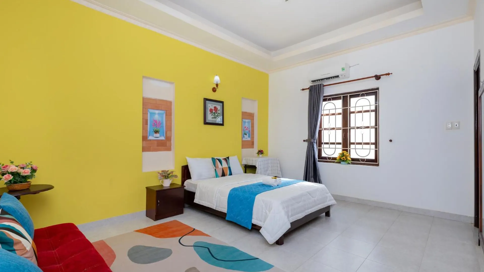 Villa Ho Boi 47 - Gan Bien Bai Sau - Phong Khach Co May Lanh Vung Tau Vietnam