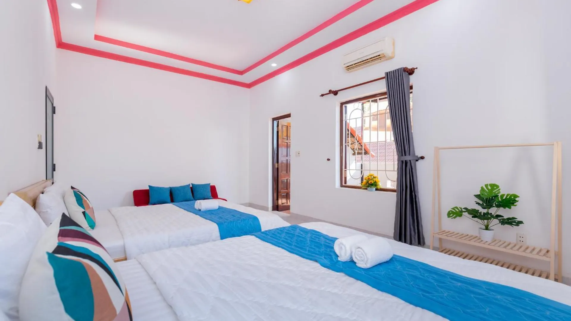 Villa Ho Boi 47 - Gan Bien Bai Sau - Phong Khach Co May Lanh Vung Tau