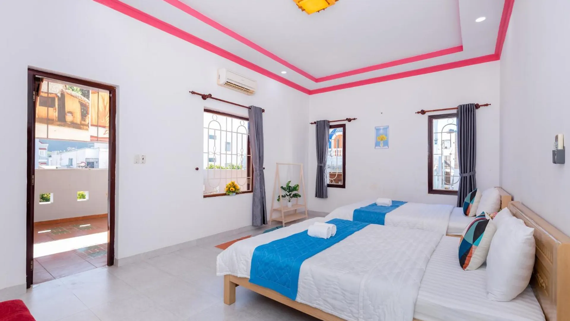 Villa Ho Boi 47 - Gan Bien Bai Sau - Phong Khach Co May Lanh Vung Tau